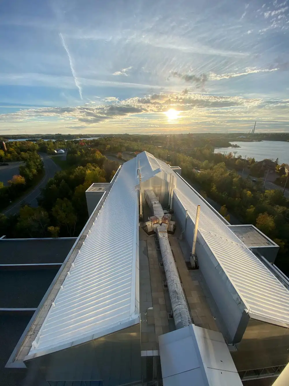 Residential roof replacement in the Barrie area