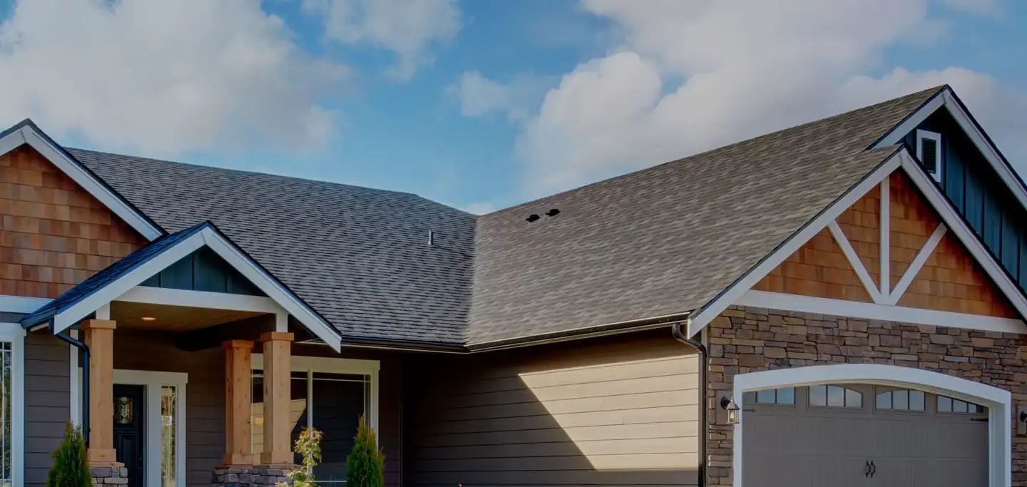A completed residential roof by D C United Roofing in Barrie